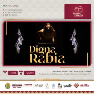 Llega al Teatro del Estado la puesta escénica Digna Rabia  