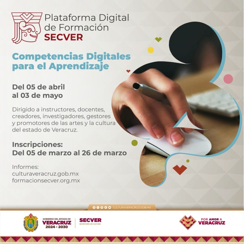 Participa en el curso Competencias Digitales para el Aprendizaje 