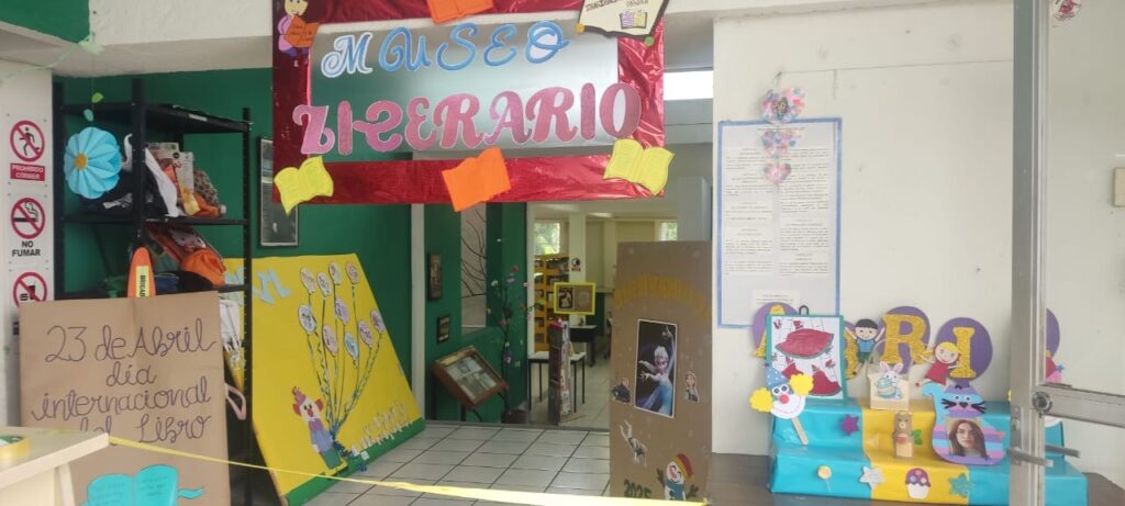 Realizan niños y niñas Museo Literario en bibliotecas