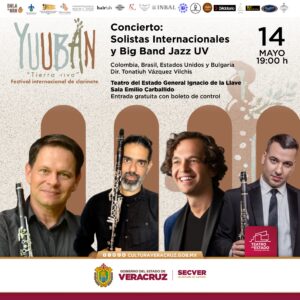 Regresa Festival Internacional de Clarinete YUUBAN Tierra Viva