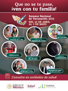 Únete a la Semana Nacional de Vacunación, la prevención está en tus manos