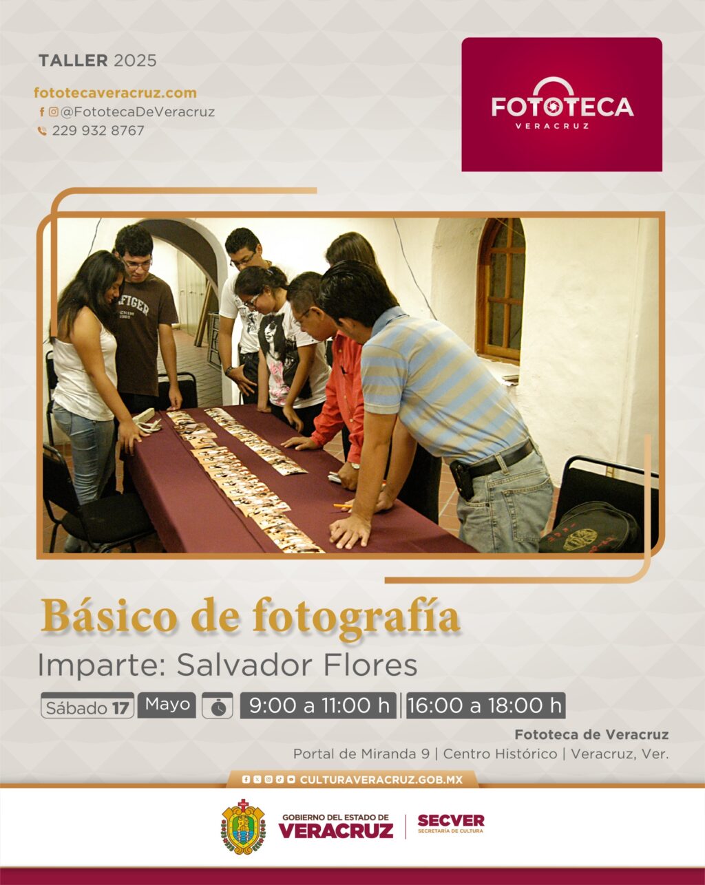 Ofrece Fototeca talleres especializados en fotografía